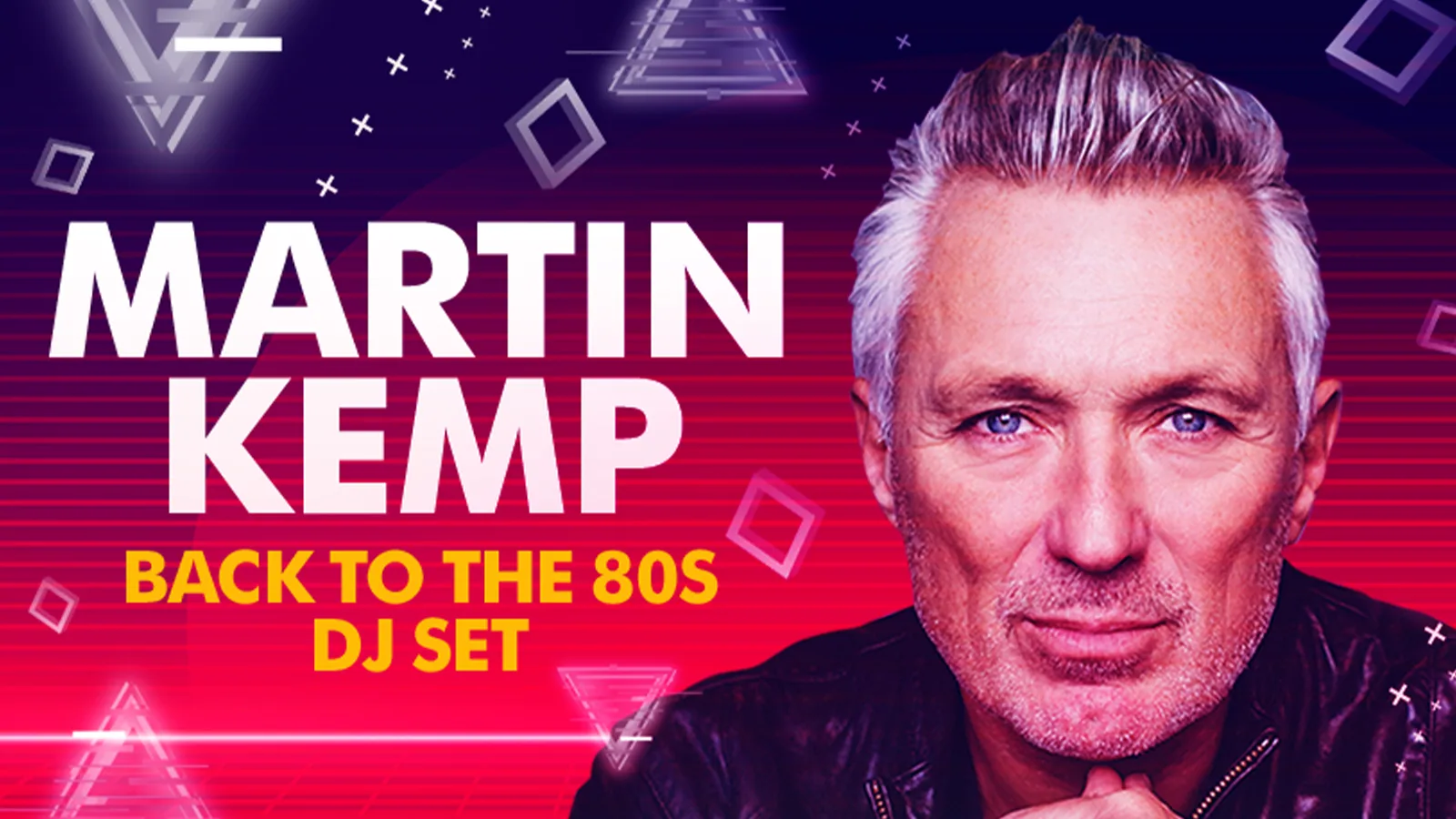 🥳 Martin Kemp: BACK TO THE 80s DJ set DAY PARTY! at The Buttermarket