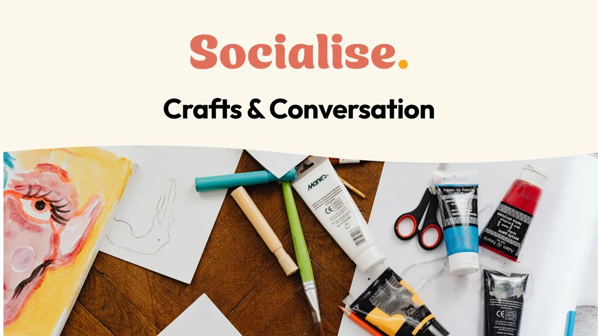 Crafts & Conversation 🎨 ✨ at King Street Brew House