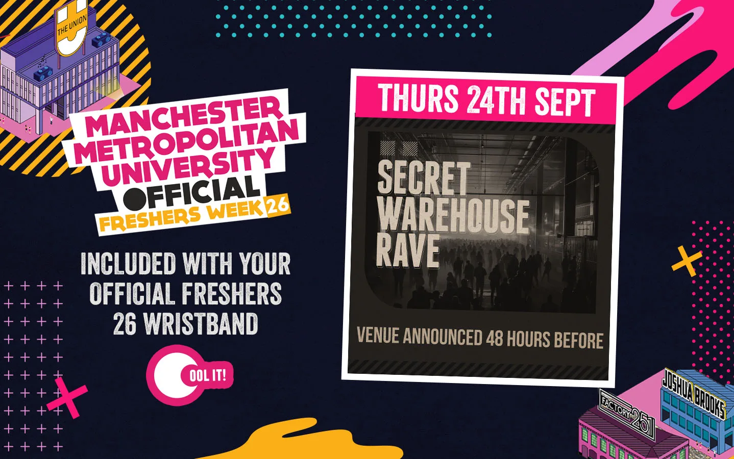 OFFICIAL MMU DAY 5 - EVENT 6: THE SECRET WAREHOUSE RAVE - VENUE REVEALED 48 HOURS BEFORE...