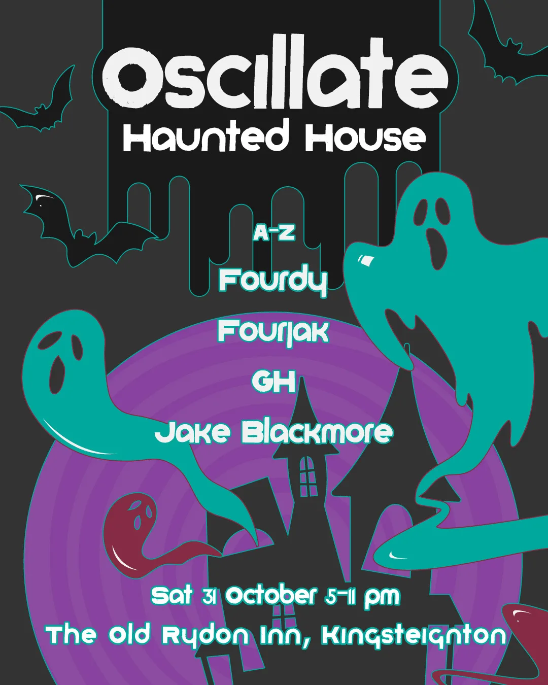 Oscillate Halloween @ The Old Rydon at The Old Rydon Inn