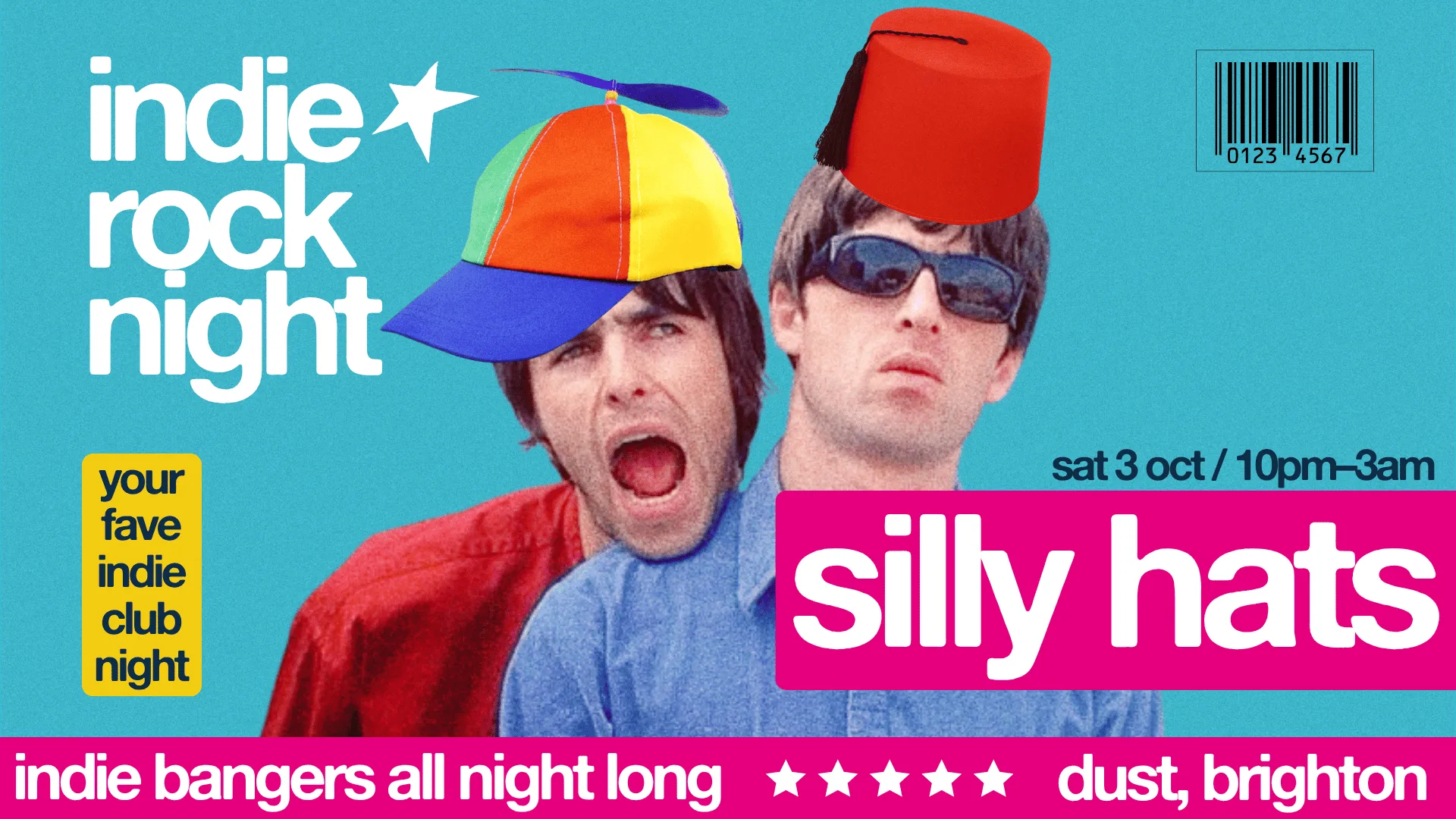 Indie Rock Night ∙ SILLY HATS FRESHERS PARTY at DUST