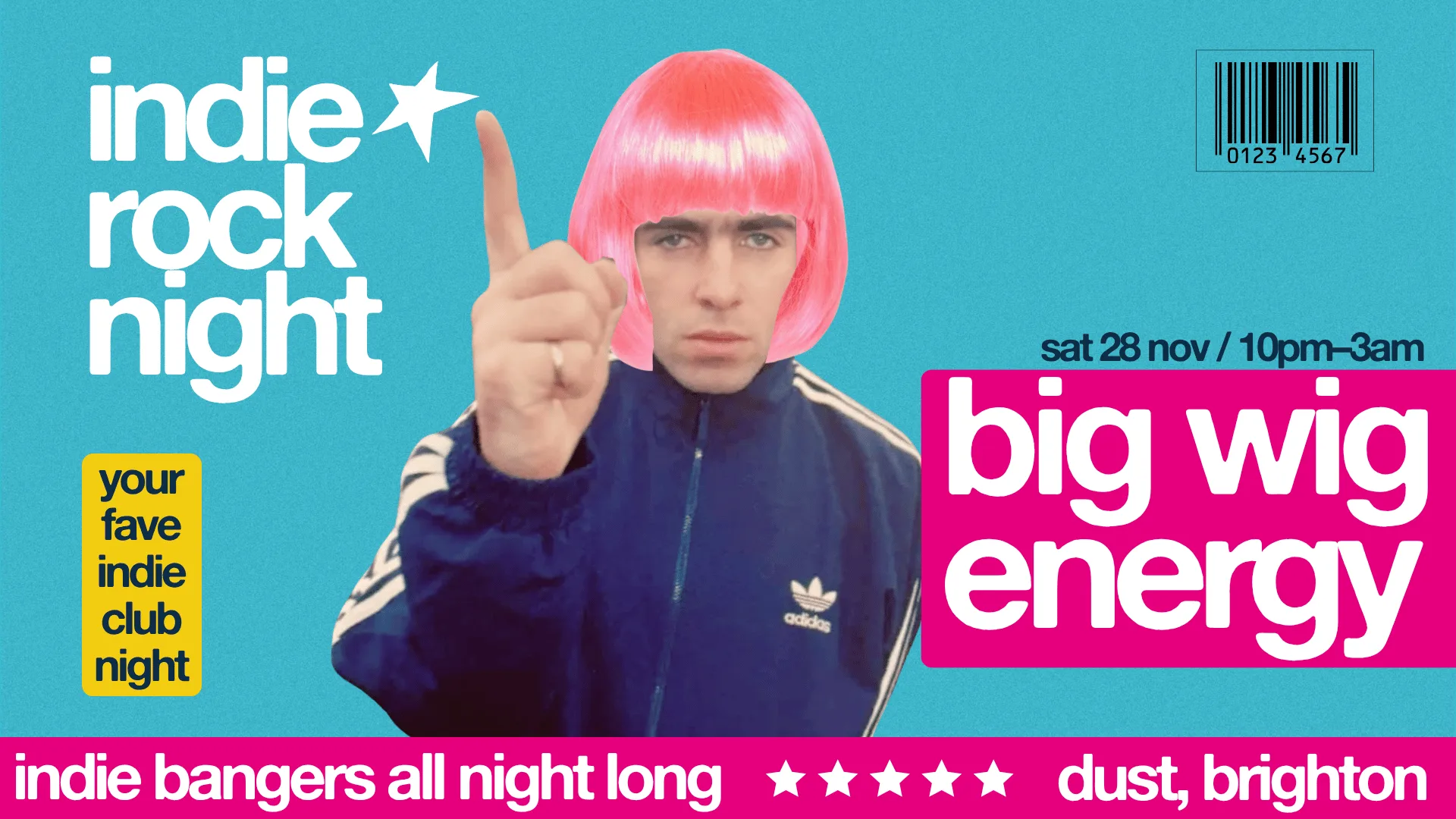Indie Rock Night ∙ BIG WIG ENERGY