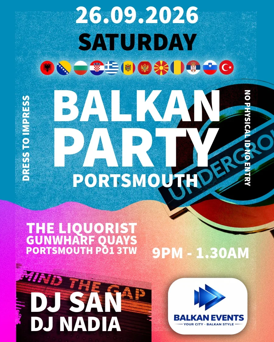 BALKAN Party PORTSMOUTH - Season Kick Off !