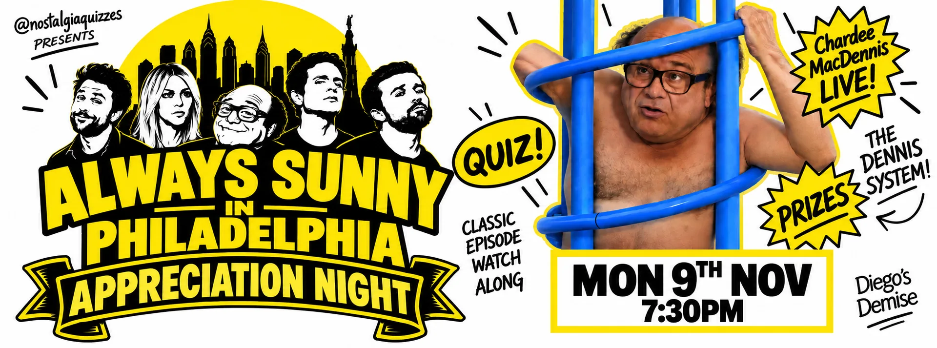 ALWAYS SUNNY APPRECIATION NGHT