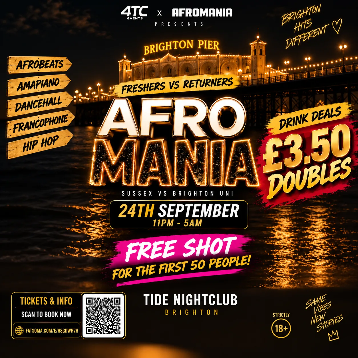 AFROMANIA at Tide Beachclub-Nightclub
