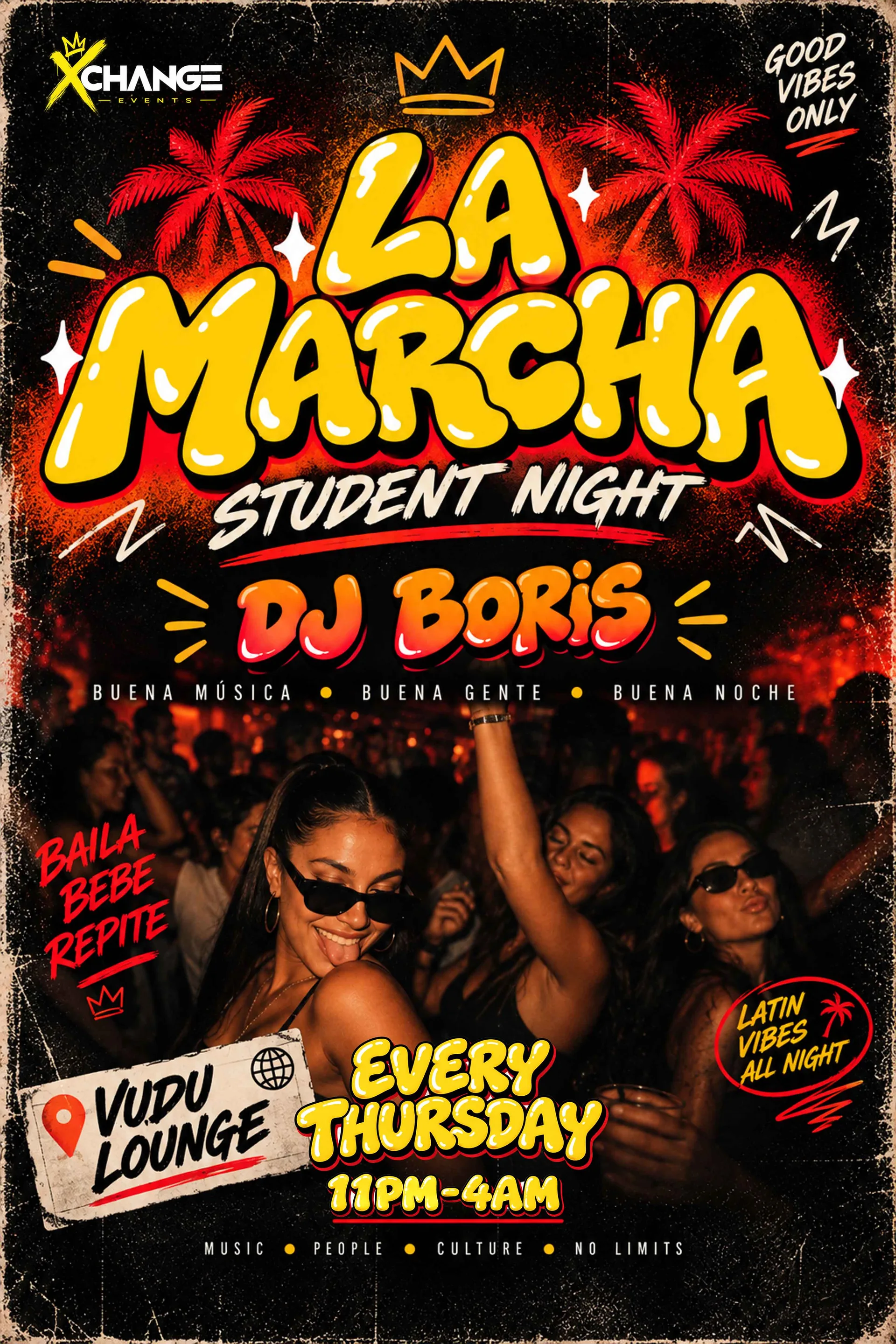 Xchange Events | LA MARCHA STUDENT REGGAETON LAUNCH PARTY 24/09/2026