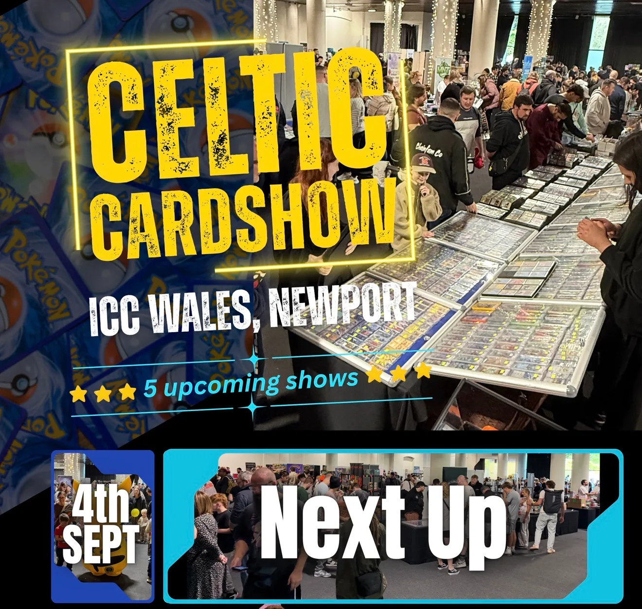 Celtic Cardshow, 4th September, ICC Wales at International Convention Centre Wales