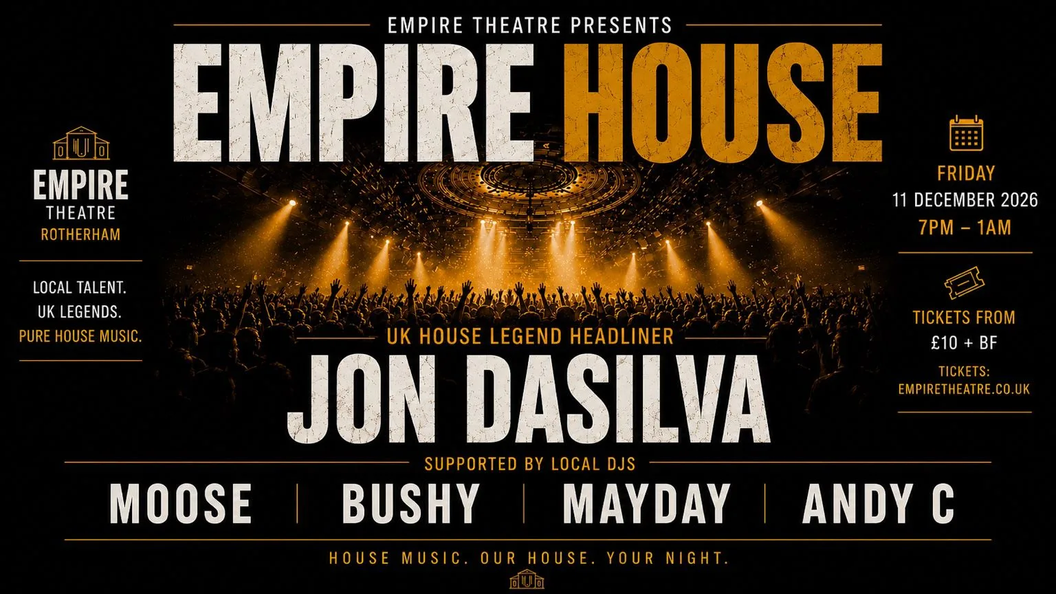 EMPIRE HOUSE LAUNCH PARTY WITH HOUSE LEGEND JON DASILVA