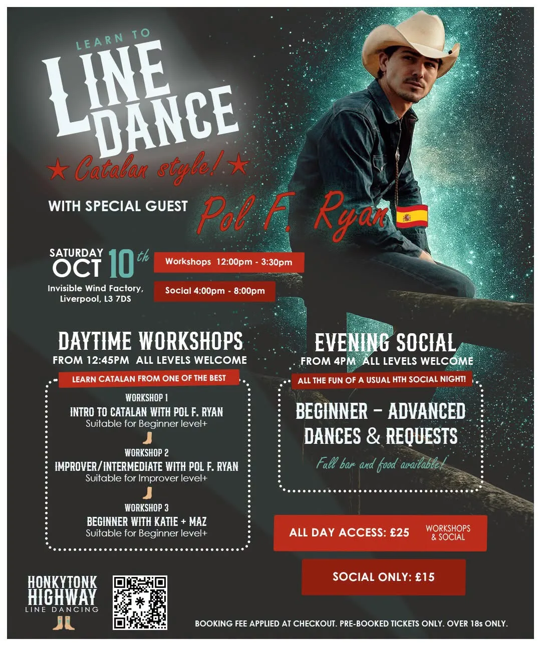Honkytonk Highway – Learn to Line Dance at Invisible Wind Factory
