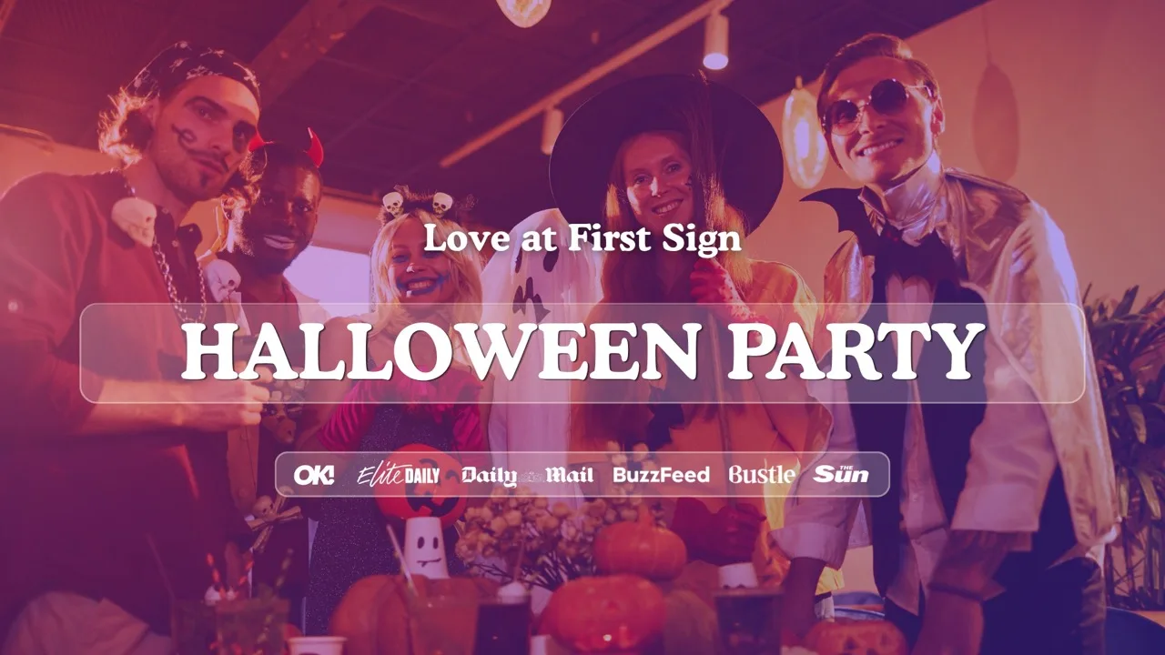 Halloween Singles Party at The Alchemist Glasgow | Love at First Sign at The Noble Public House