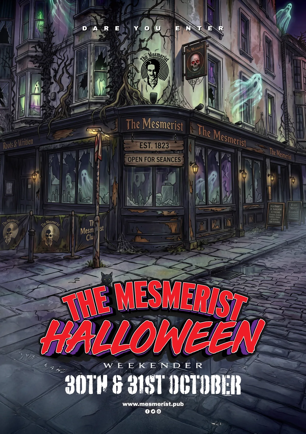 Mesmerist Halloween Full Venue Festival at Mesmerist