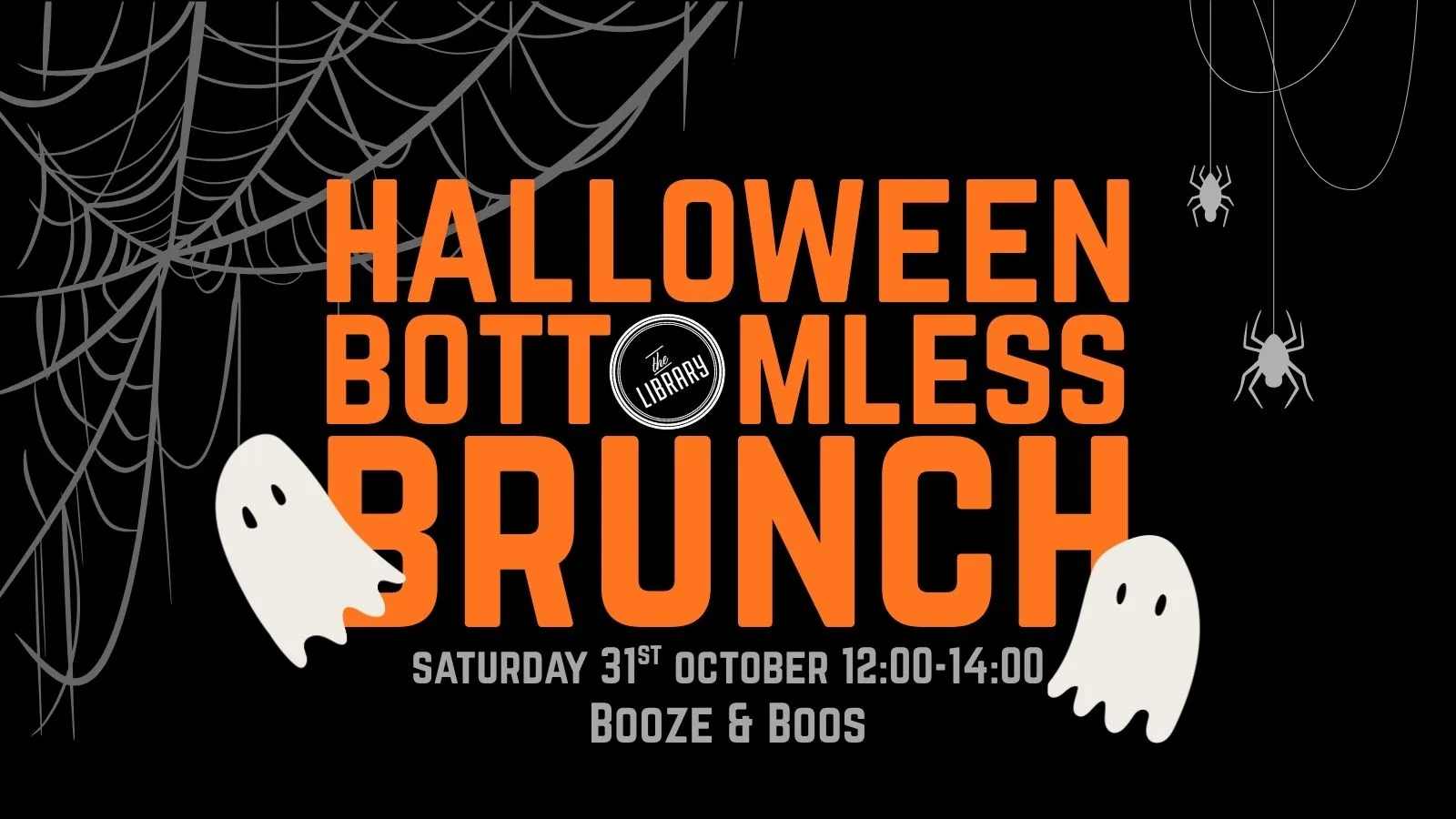 🎃 HALLOWEEN BOTTOMLESS BRUNCH 👻