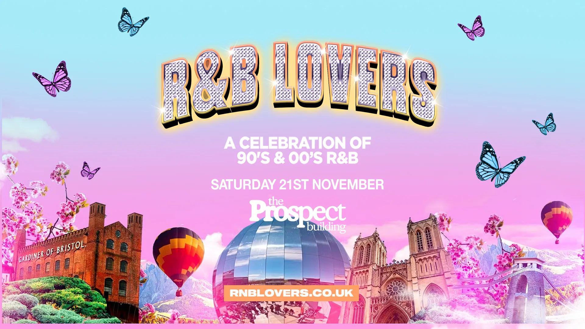 R&B Lovers - Saturday 21st November - The Prospect Building [TICKETS DROP THURSDAY 9AM!]