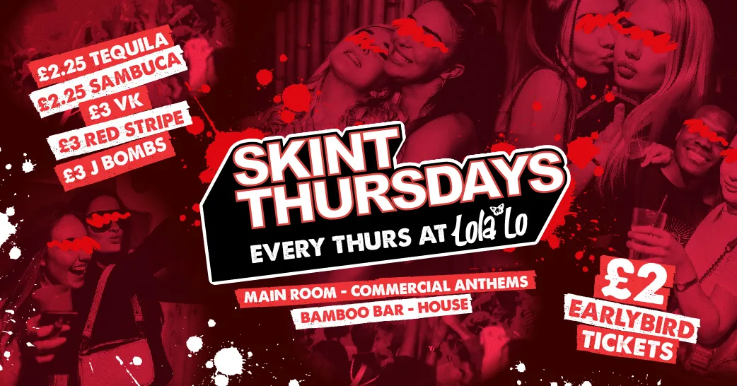 SKINT THURSDAYS - TRAFFIC LIGHT PARTY🚦❤️