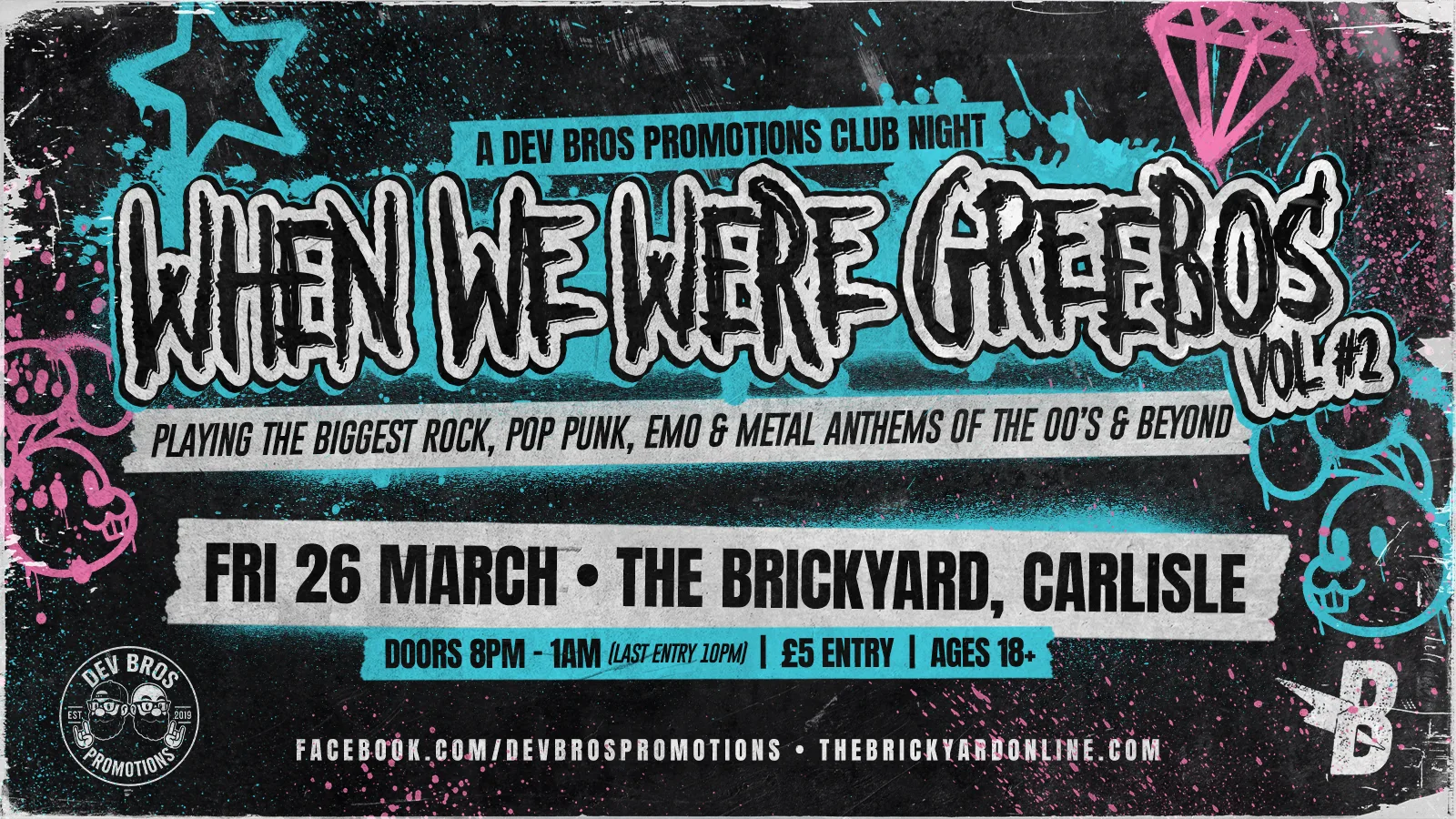 When We Were Greebos – Club Night