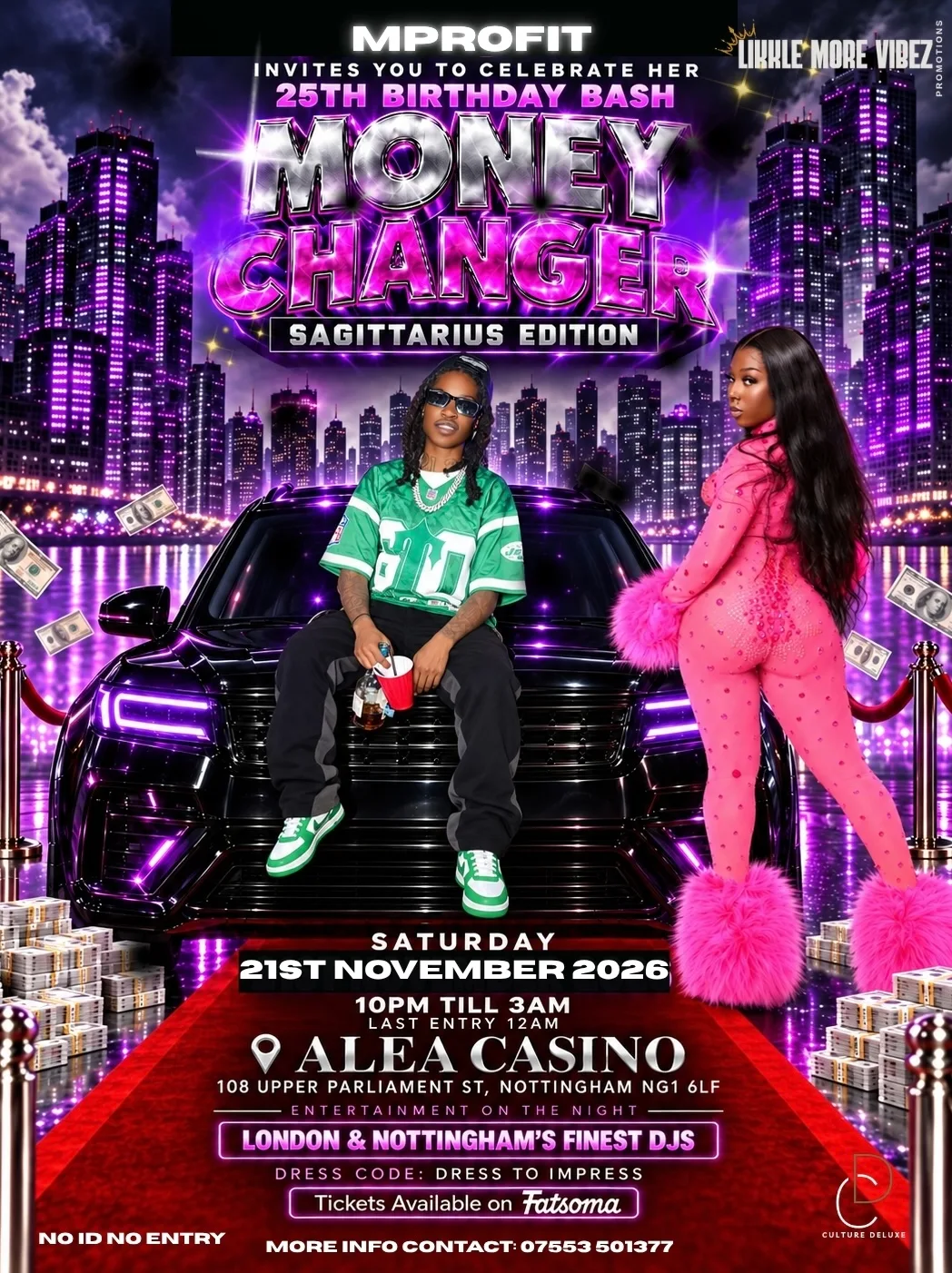 Money Changer Sagittarius Edition Mprofit’s Birthday Bash at Alea Casino