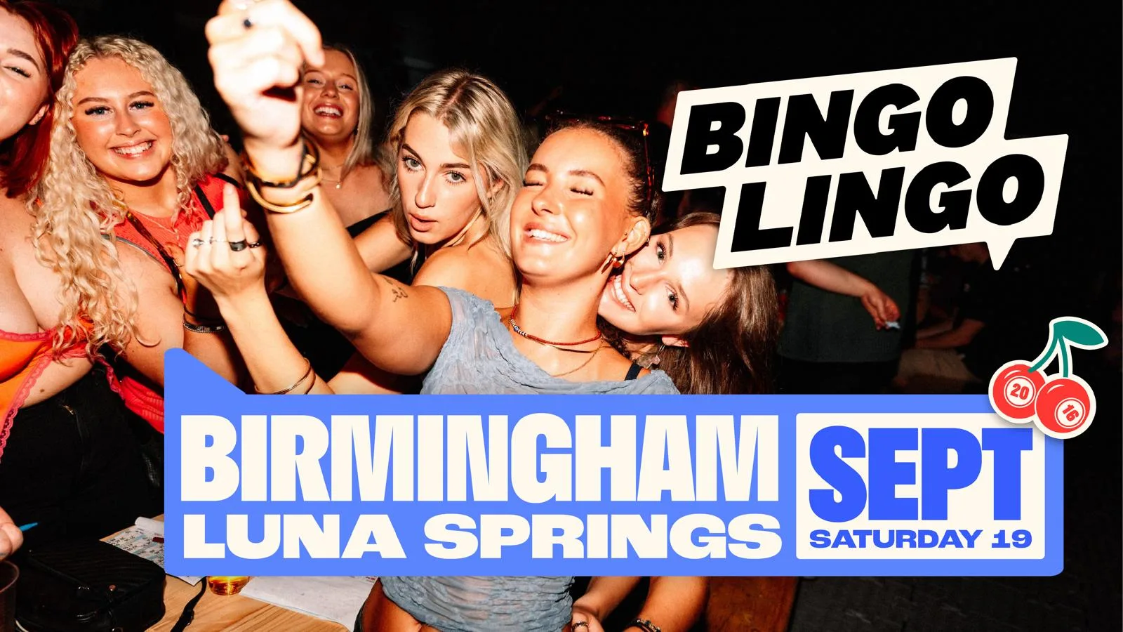 Bingo Lingo - Saturday 19th September - Luna Springs [TICKETS RUNNING LOW!] at Luna Springs - Digbeth