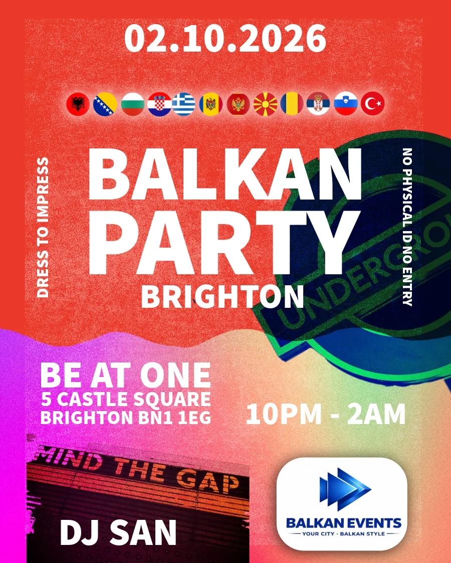 BALKAN Party BRIGHTON - Back to Reality