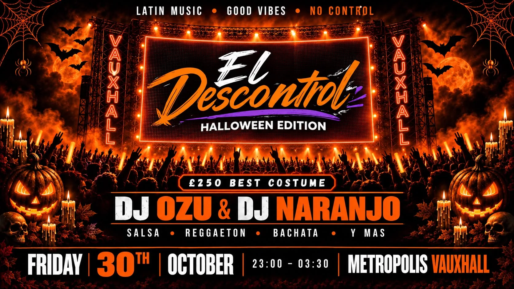 🎃🔥 EL DESCONTROL – HALLOWEEN EDITION 🔥🎃