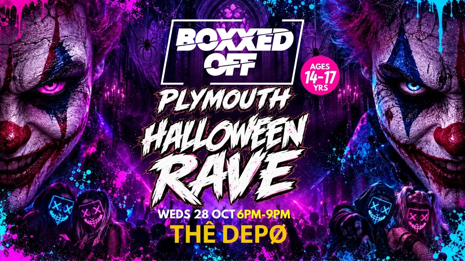 BOXXED OFF PLYMOUTH HALLOWEEN 👻🎃💀 at THÊ DEPØ