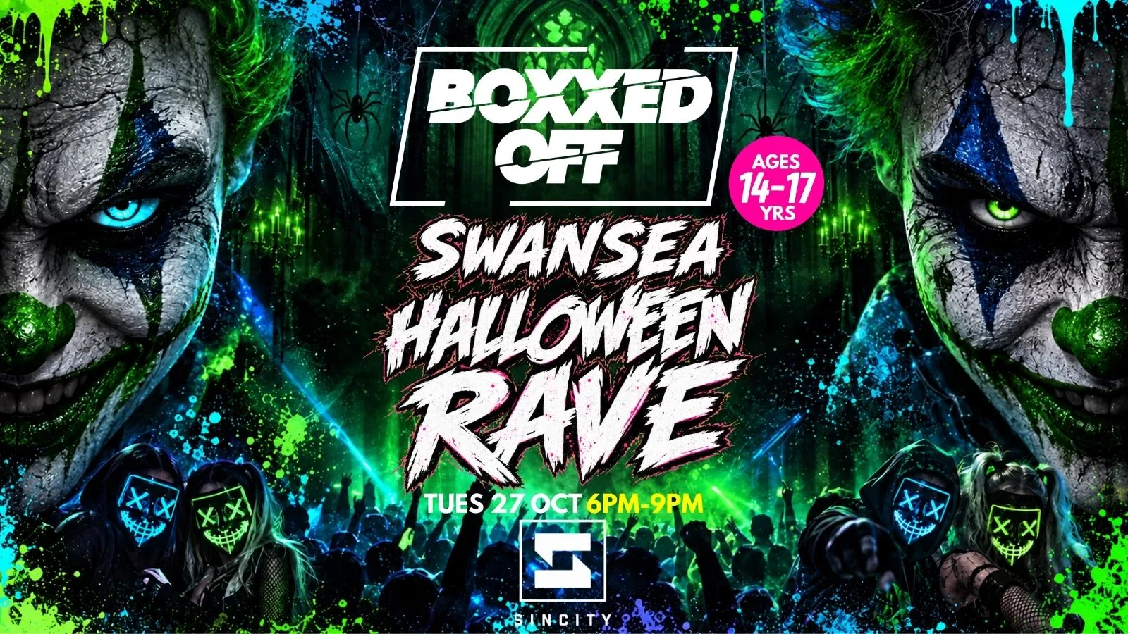 BOXXED OFF SWANSEA HALLOWEEN 👻🎃💀