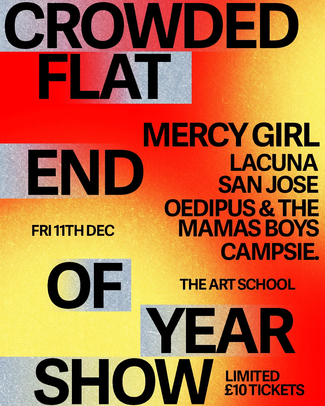 End-of-Year Show: Mercy Girl + Support