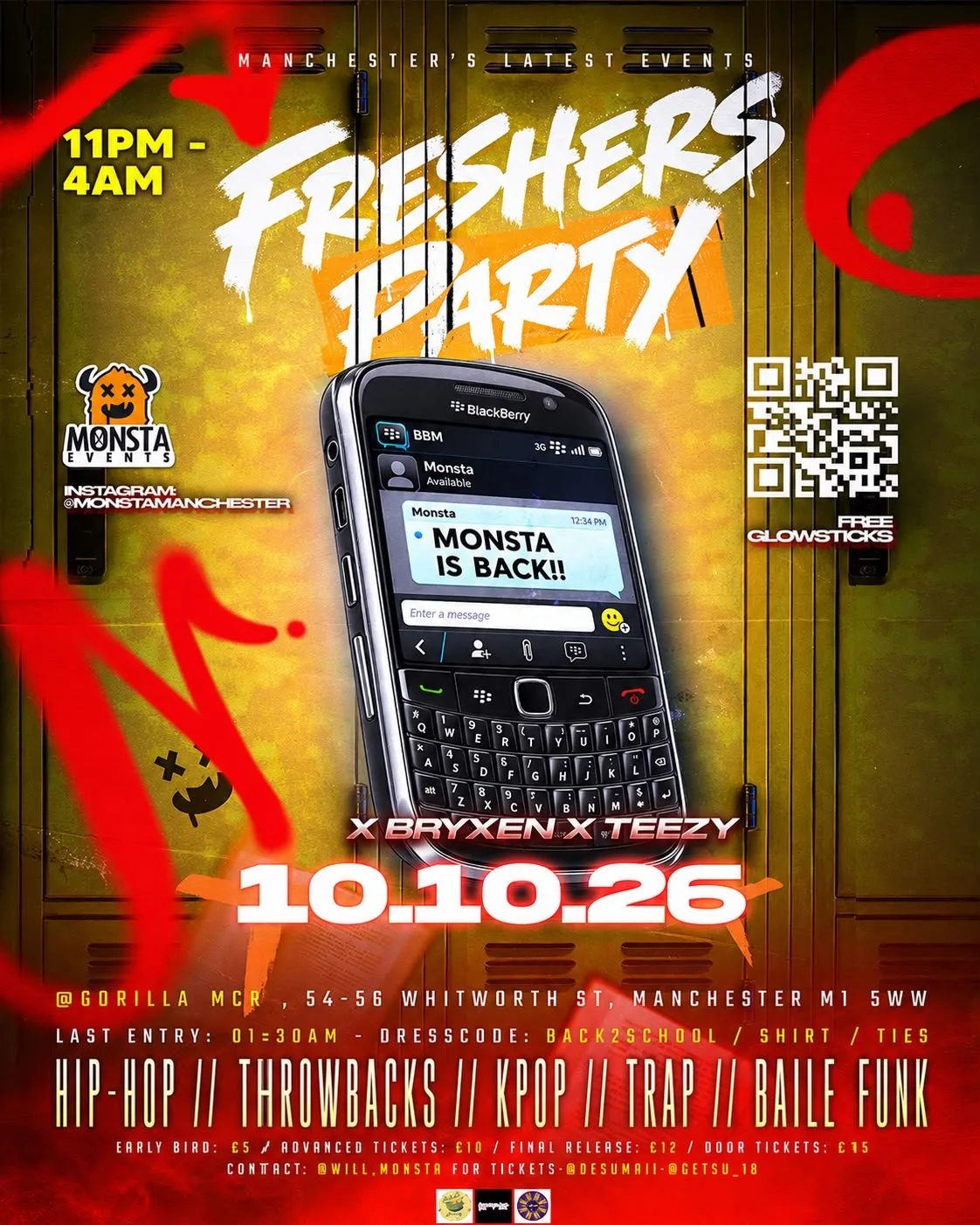 MONSTA MANCHESTER PRESENTS: BACK2SKL