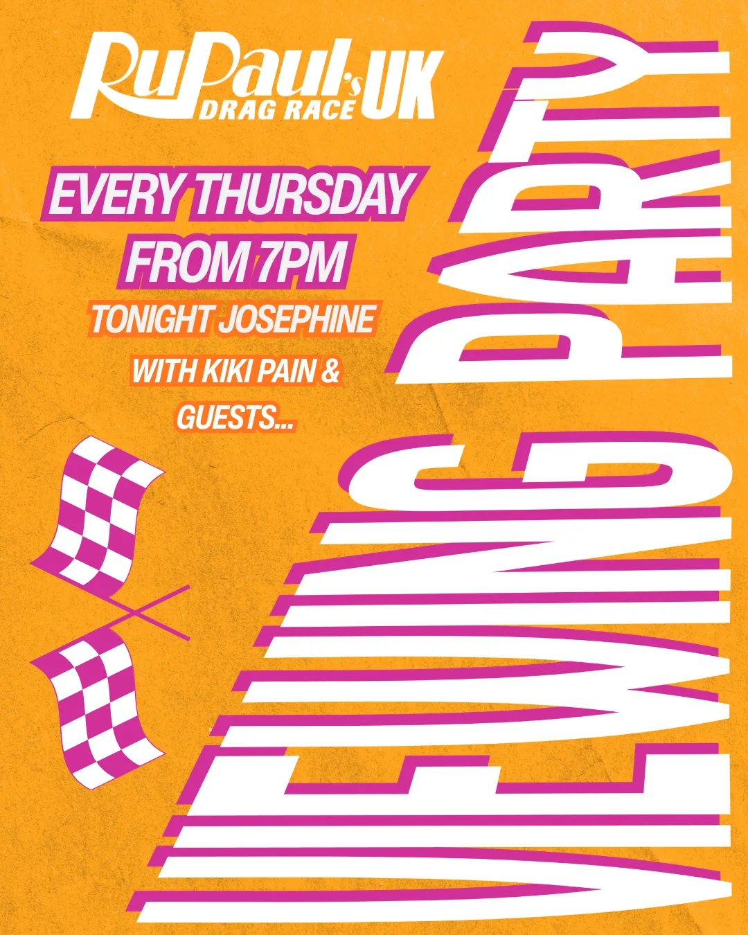 Drag Race UK Season 8 Hosted Viewing Party