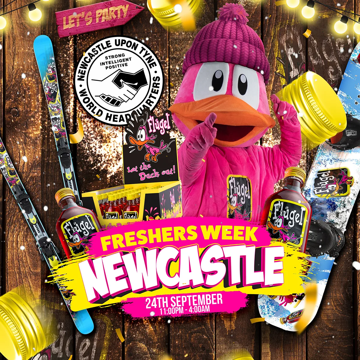 Flügel Freshers Week 2026 at World HQ
