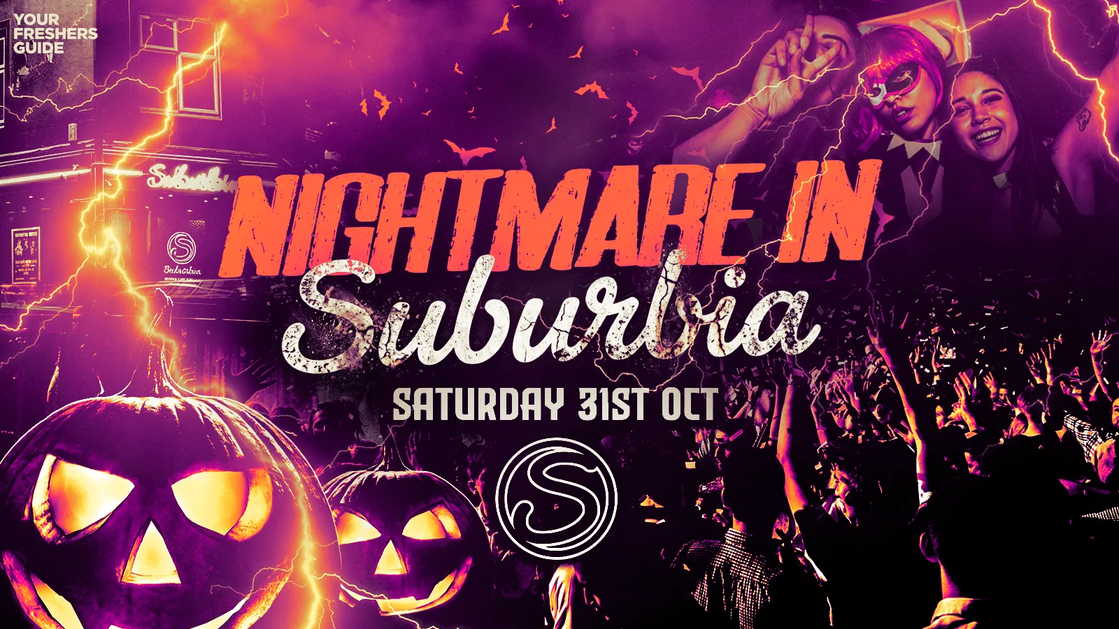Nightmare in Suburbia 😈 | Southampton Freshers 2026 – ONLY 200 TICKETS AVAILABLE ⚠️ at Suburbia