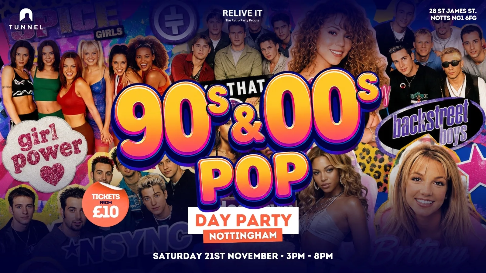 90s & 00s POP DAY PARTY