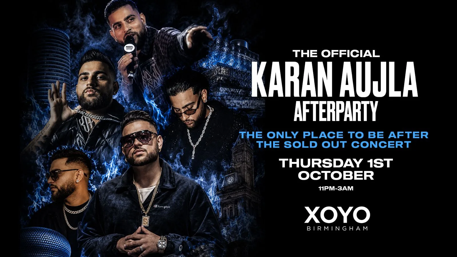 The Official Karan Aujla Concert After Party - XOYO Birmingham [TICKETS SELLING FAST!] at XOYO BIRMINGHAM