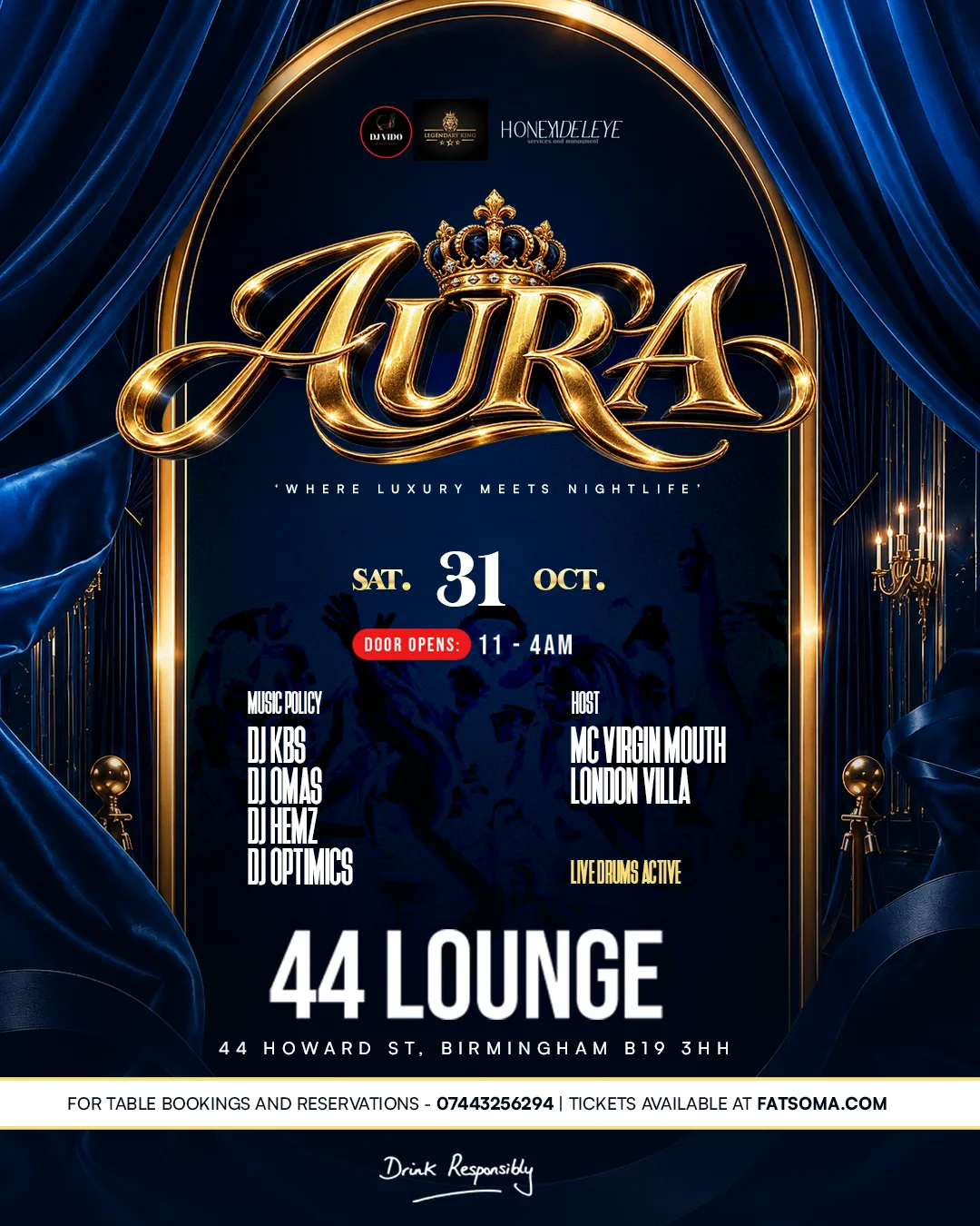 AURA at 44loungebirmingham