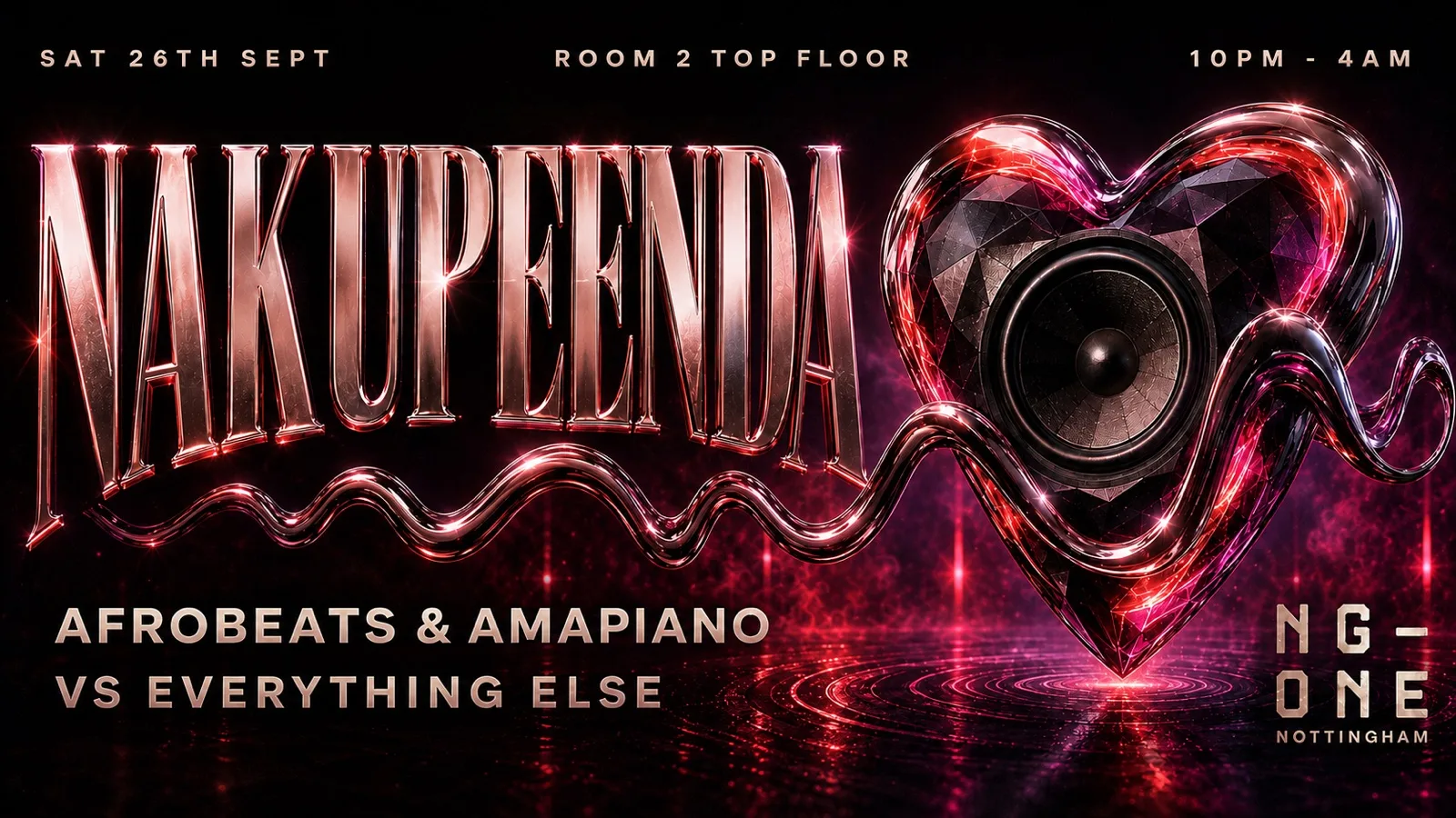 NAKUPENDA [NG-ONE NOTTS] SAT 26 SEPT