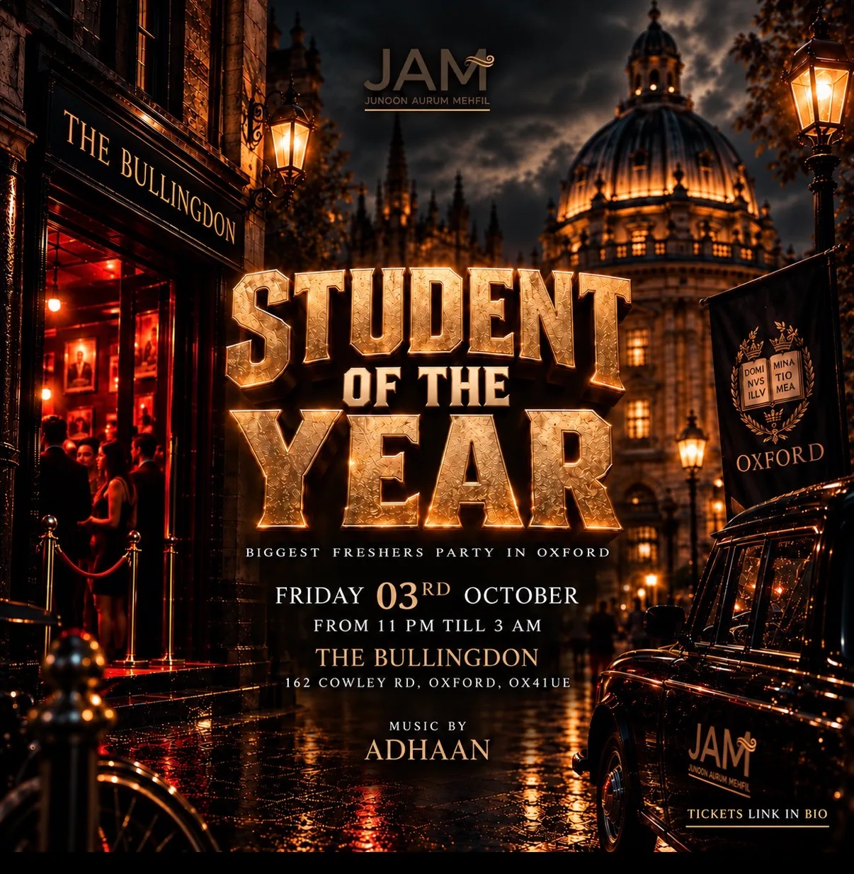 Oxford Freshers ( Student Of The Year)
