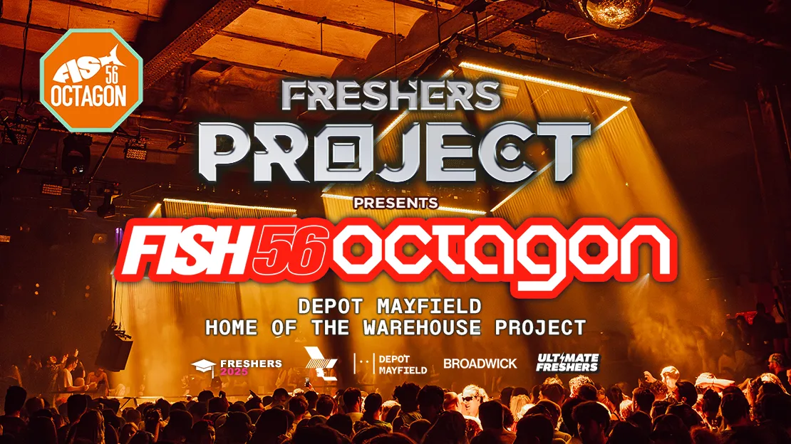 RIFF RAFF FRESHERS PROJECT presents FISH56 OCTAGON ⚡️ 🚨 90% SOLD OUT 🚨