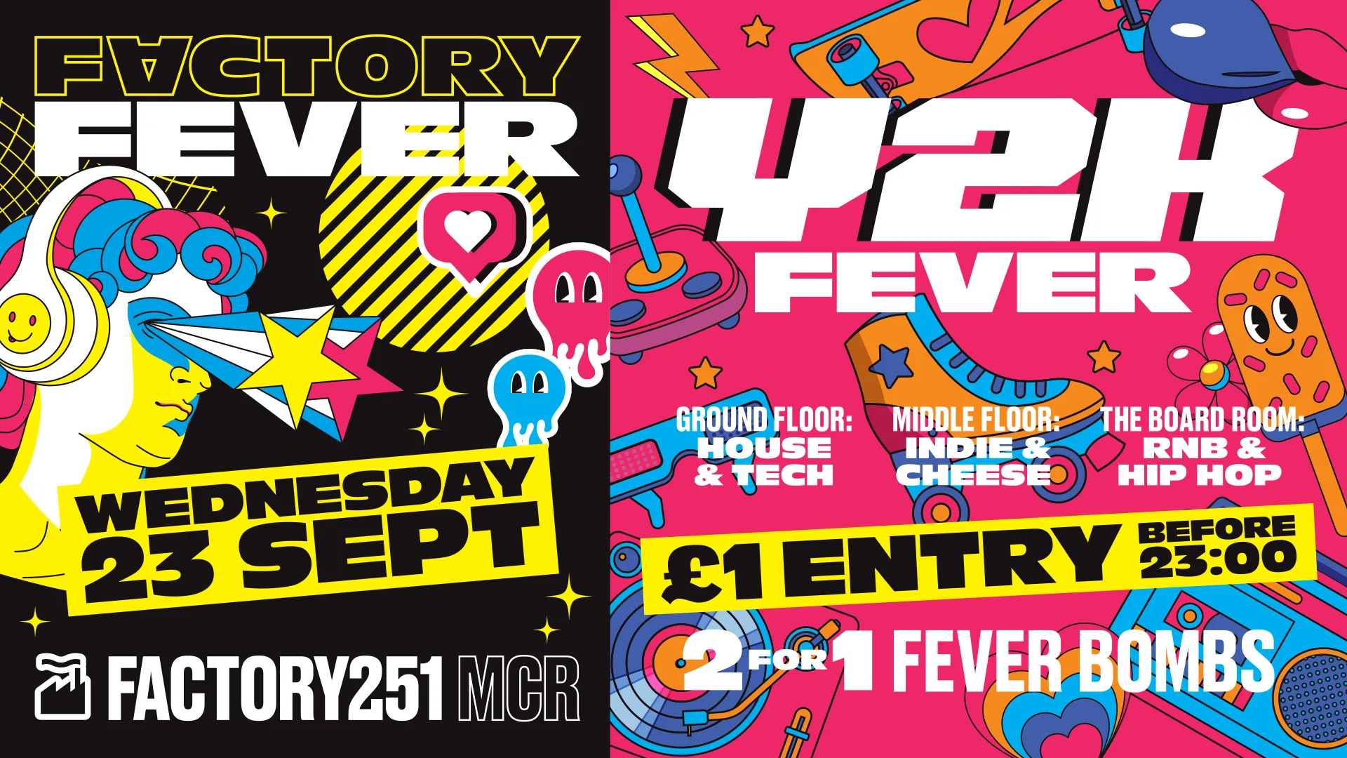 FACTORY FEVER – Y2K FEVER 😎