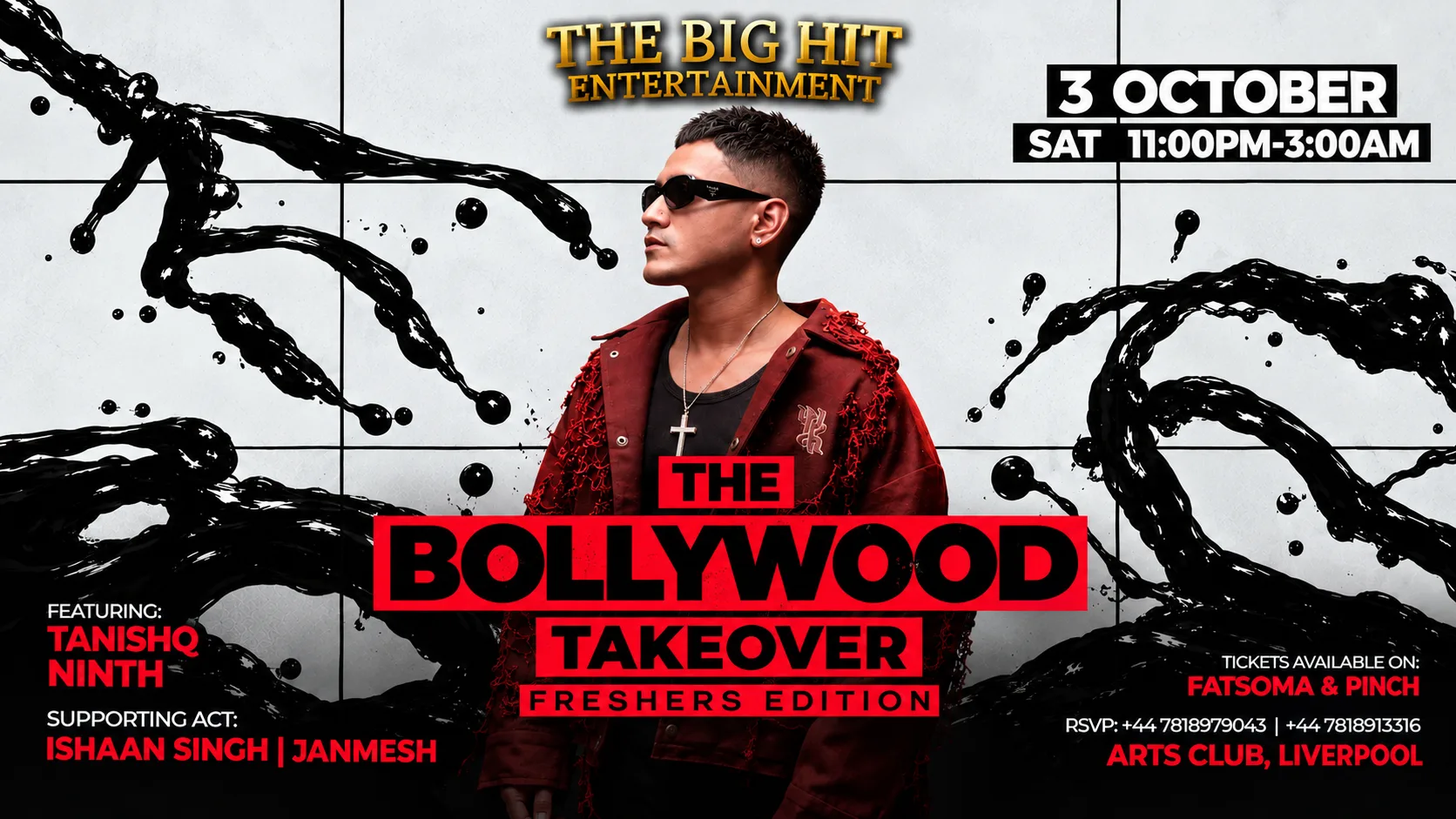‼️ THE BOLLYWOOD TAKEOVER FRESHERS EDITION ‼️