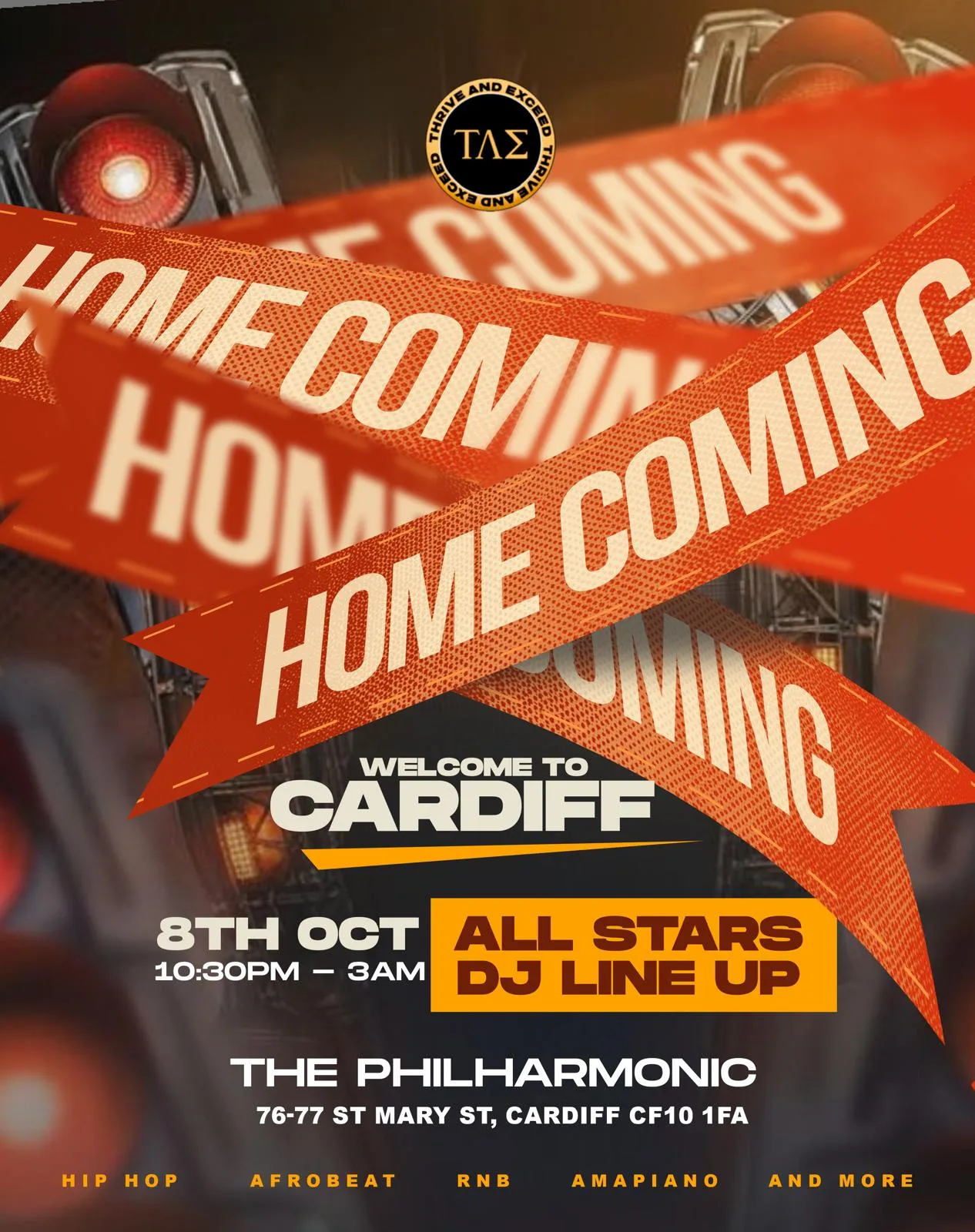 TAE PRESENTS : HOMECOMING (WELCOME TO CARDIFF)