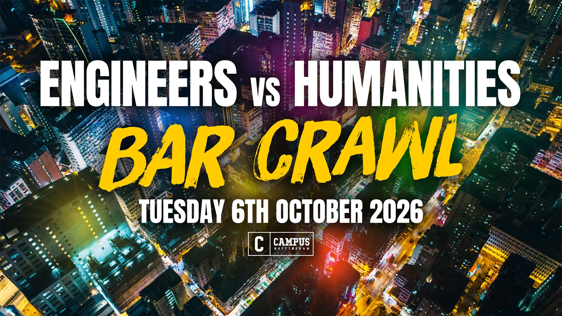 Engineers Vs Humanities Bar Crawl at The Bierkeller Nottingham