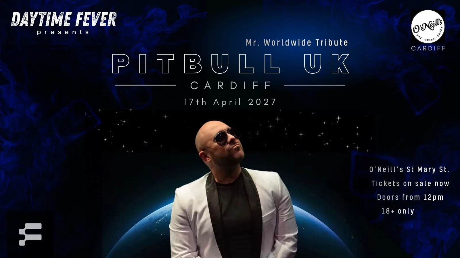 Mr. Worldwide - Pitbull Tribute - Cardiff at O'Neill's St Mary Street