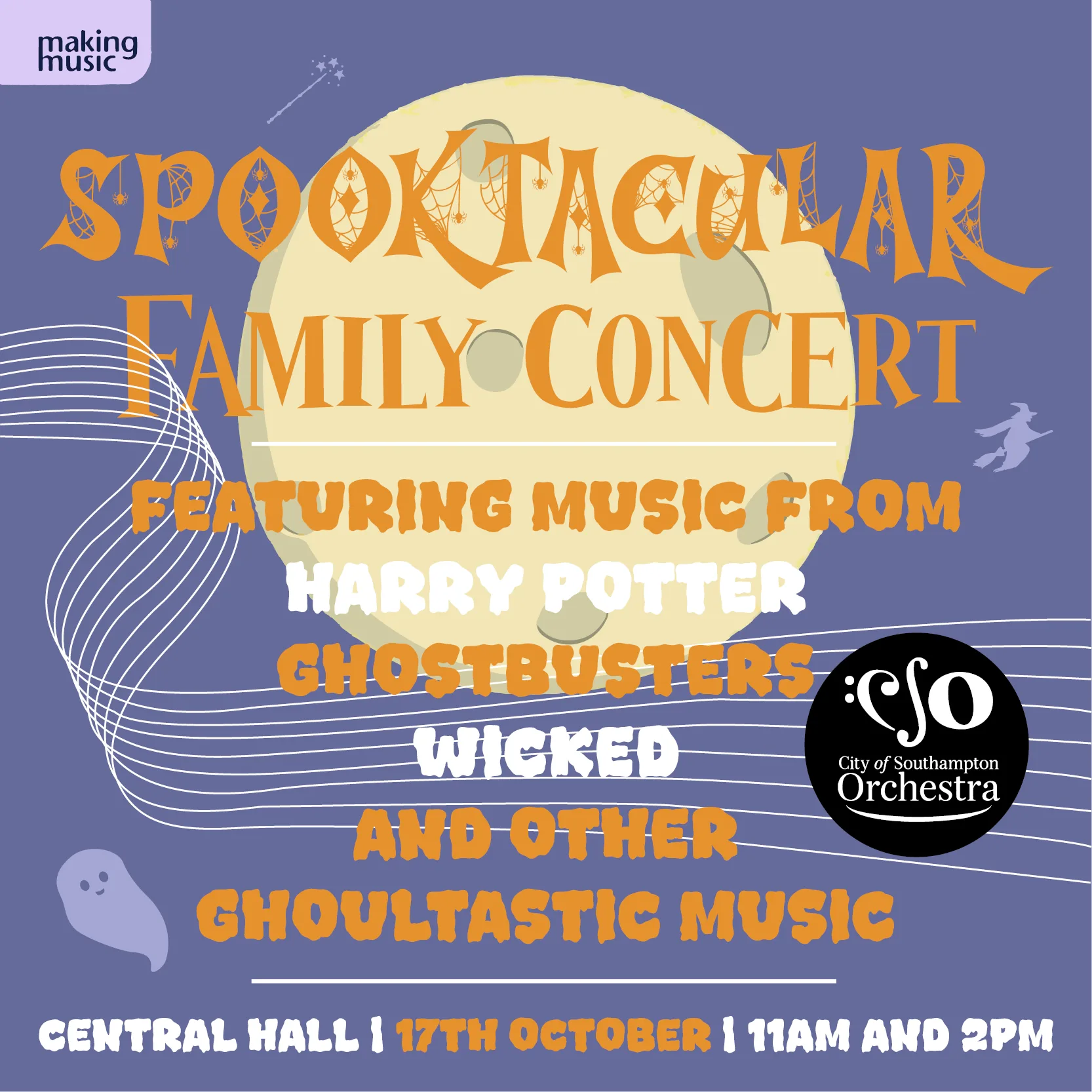 City of Southampton Orchestra’s Spooktacular Family Concert at Central Hall
