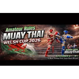 Welsh Cup 2026 Amateur Rules Muaythai at Ty Mawr Holiday Park