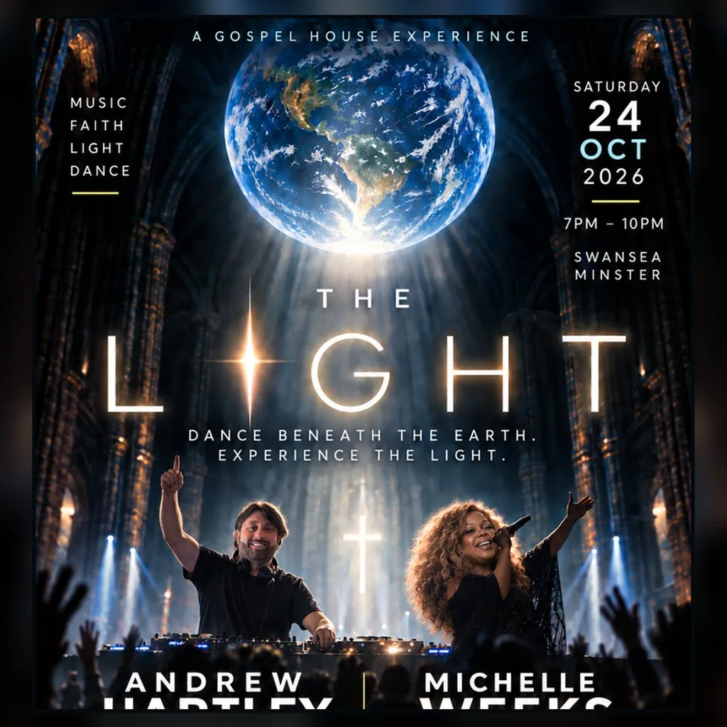 THE LIGHT - Andrew Hartley & Michelle Weeks| Dance Under Gaia at Swansea Minster