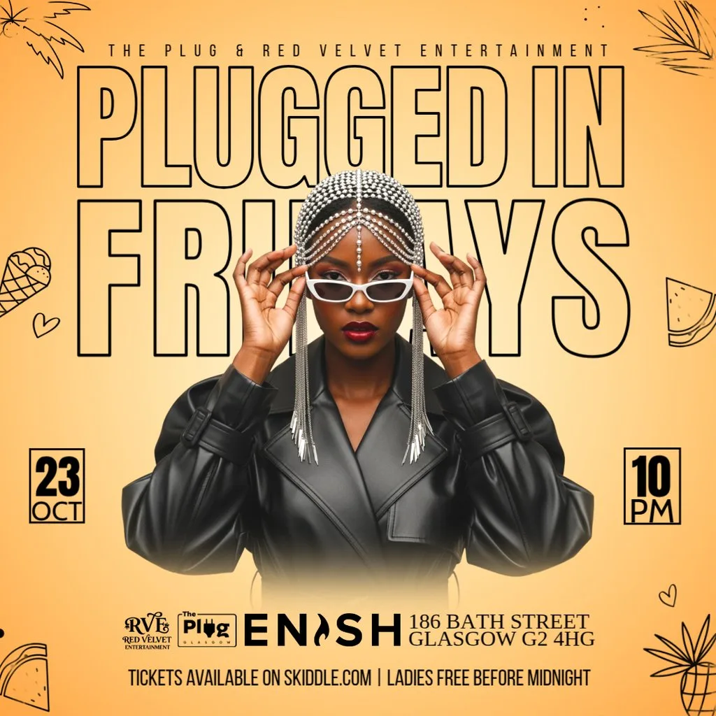 Plugged In Fridays at Enish Glasgow