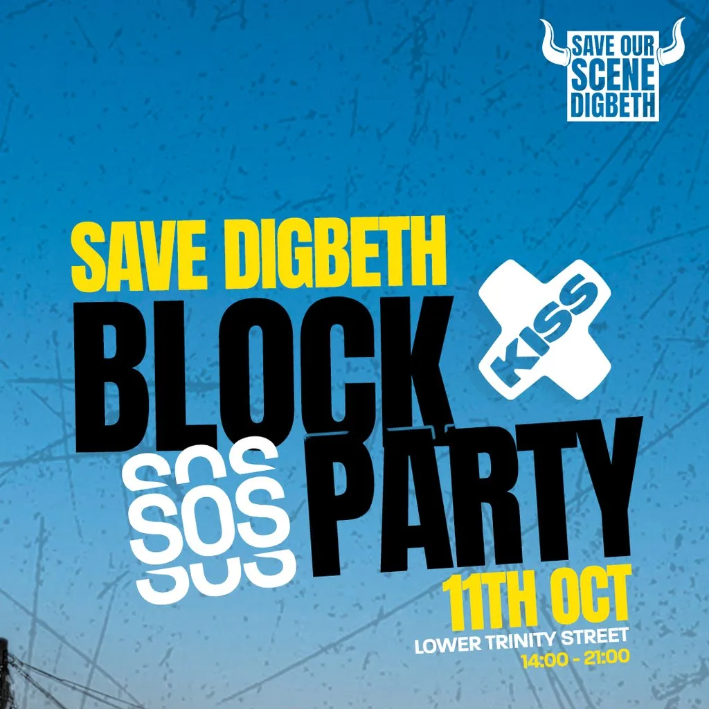 SAVE DIGBETH Block Party at Lower Trinity Street, Birmingham