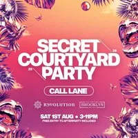 Secret Courtyard Party at Revolution Leeds Call Lane