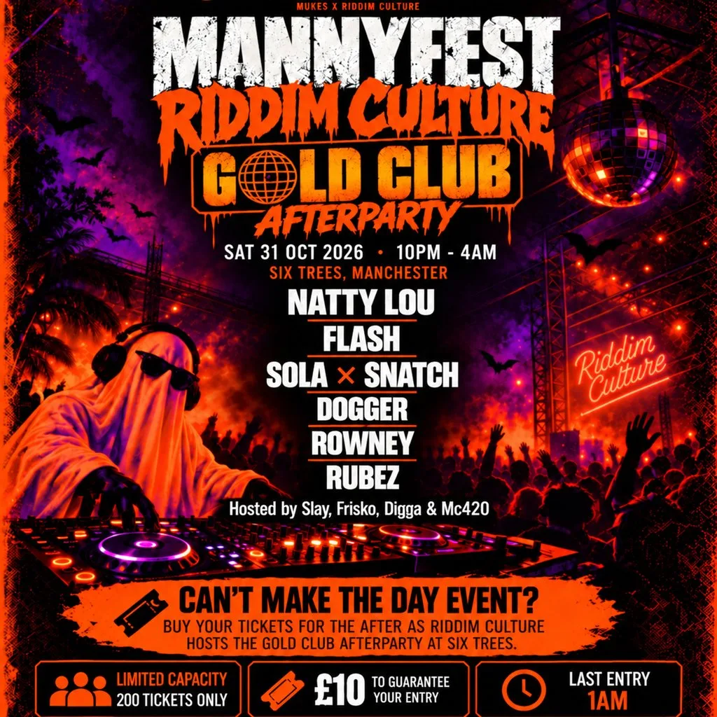 Riddim Culture present "MannyFest Gold Club Afterparty"