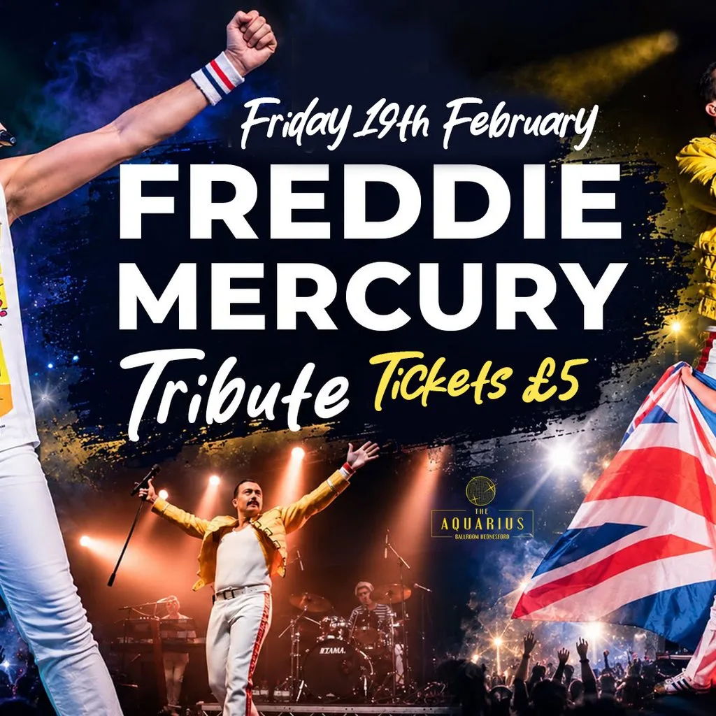 Freddie Mercury Tribute at The Aquarius Ballroom Hednesford