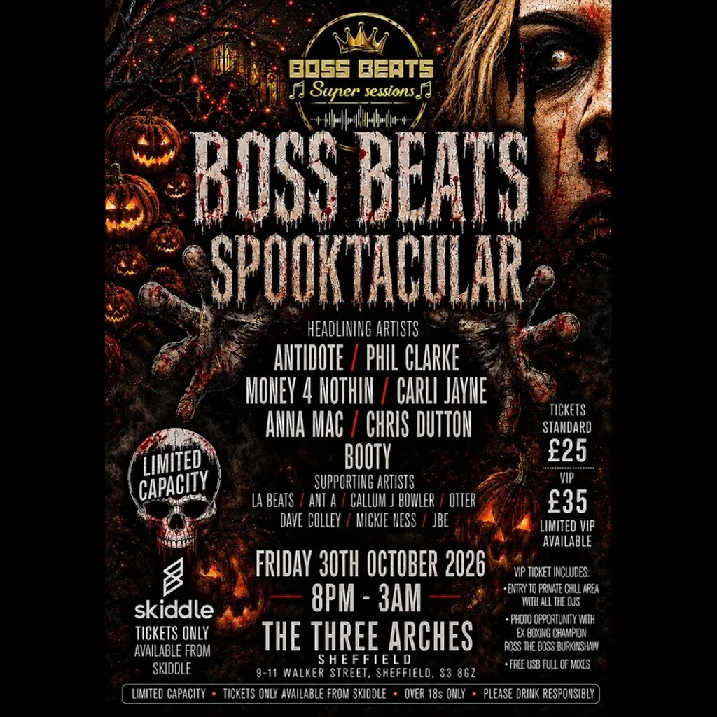 Boss Beats Super Sessions Spooktacular